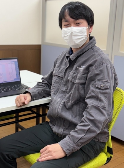 製造部生産管理課社員の写真